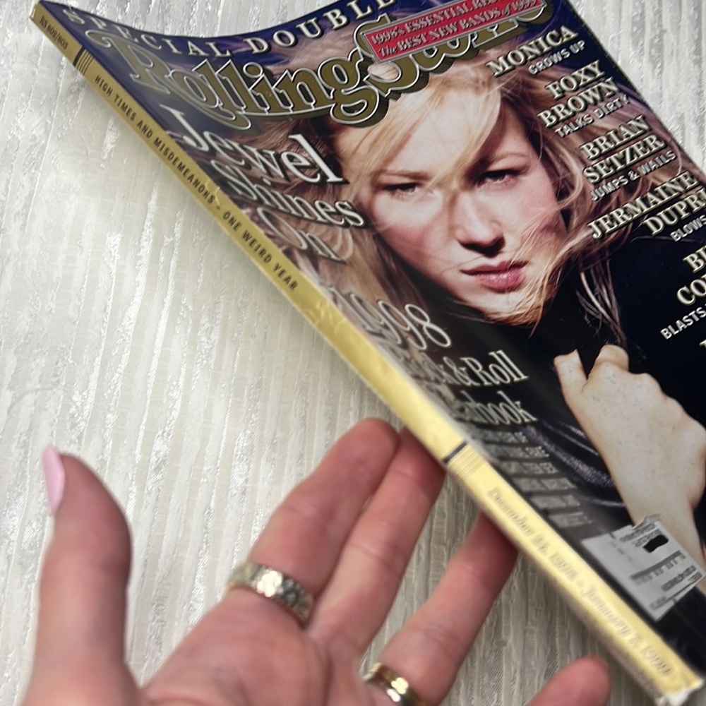 JEWEL SPECIAL DOUBLE EDITION ROLLING STONE MAGAZINE DEC 1999 ISSUE 803 - Picture 6 of 16